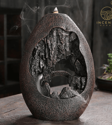 Lofty Mountain Incense Burner by incenseocean