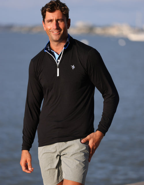 Load image into Gallery viewer, Long Beach Quarter Zip Ultra Soft Lightweight
