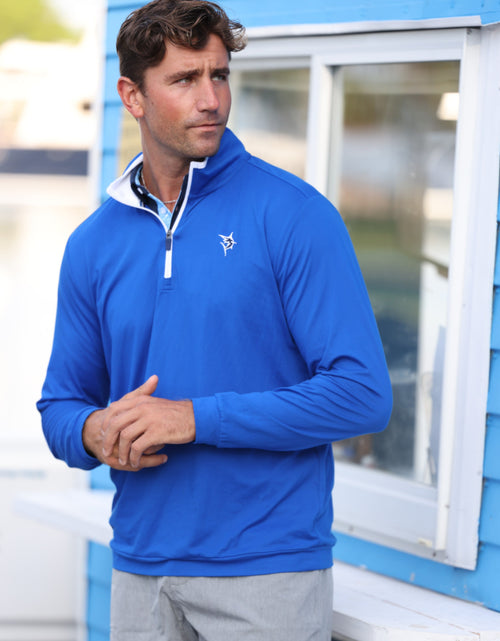 Load image into Gallery viewer, Long Beach Quarter Zip Ultra Soft Lightweight
