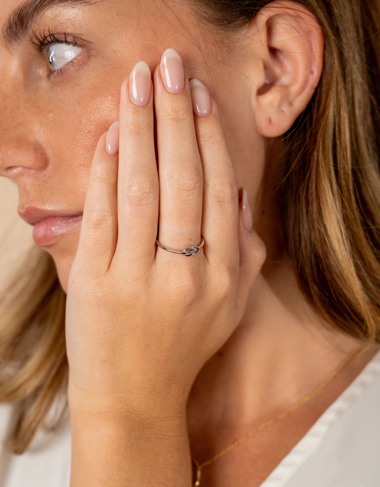 Sterling Silver Love Knot Ring by Sterling Forever