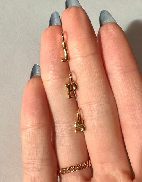Load image into Gallery viewer, Initial Necklace by Little Sky Stone
