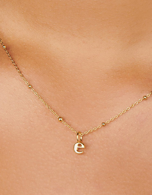 Load image into Gallery viewer, Initial Necklace by Little Sky Stone
