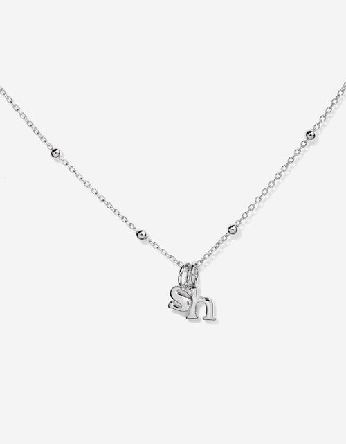 Load image into Gallery viewer, Initial Sterling Silver Charm by Little Sky Stone
