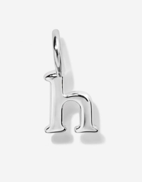 Load image into Gallery viewer, Initial Sterling Silver Charm by Little Sky Stone
