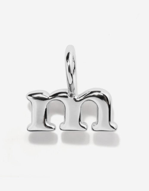 Load image into Gallery viewer, Initial Sterling Silver Charm by Little Sky Stone
