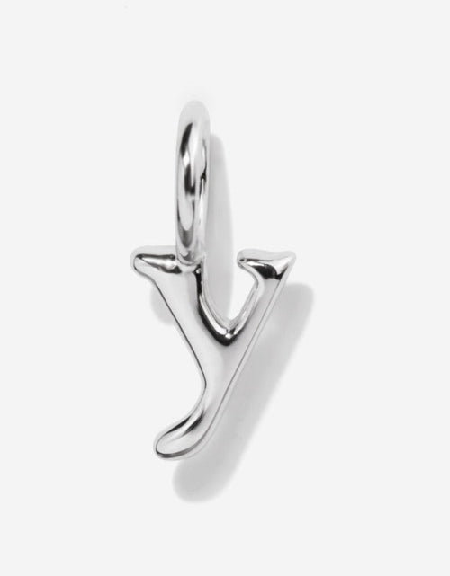 Load image into Gallery viewer, Initial Sterling Silver Charm by Little Sky Stone
