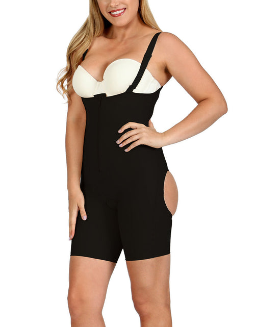 Load image into Gallery viewer, InstantRecoveryMD Underbust Bodyshort w/front zip and butt opening MD204 by InstantFigure INC
