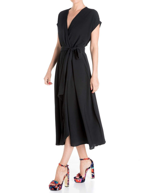 Load image into Gallery viewer, Jasmine Midi Dress - Black by Meghan Fabulous
