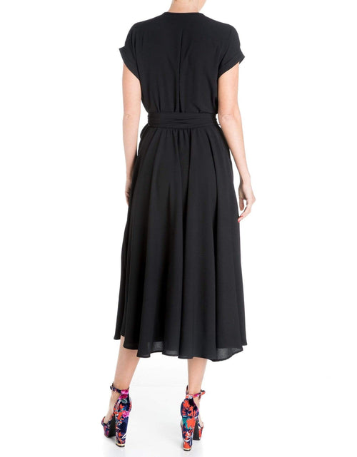 Load image into Gallery viewer, Jasmine Midi Dress - Black by Meghan Fabulous
