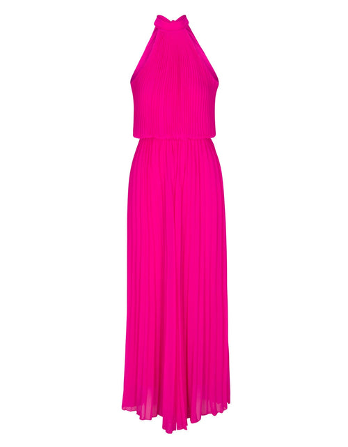 Load image into Gallery viewer, Wild Orchid Pleat Jumpsuit - Magenta by Meghan Fabulous

