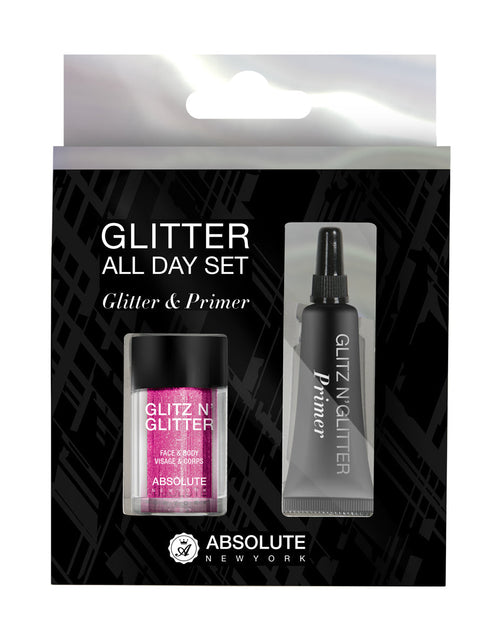 Load image into Gallery viewer, ABSOLUTE Glitz N' Glitter All Day Set - Fushcia Fizz

