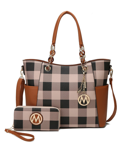 Load image into Gallery viewer, Bonita Tote Bag and Wallet Set by MKF Collection by Mia K.
