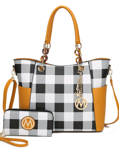Load image into Gallery viewer, Bonita Tote Bag and Wallet Set by MKF Collection by Mia K.
