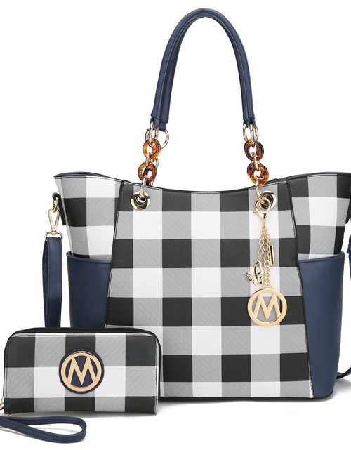 Load image into Gallery viewer, Bonita Tote Bag and Wallet Set by MKF Collection by Mia K.
