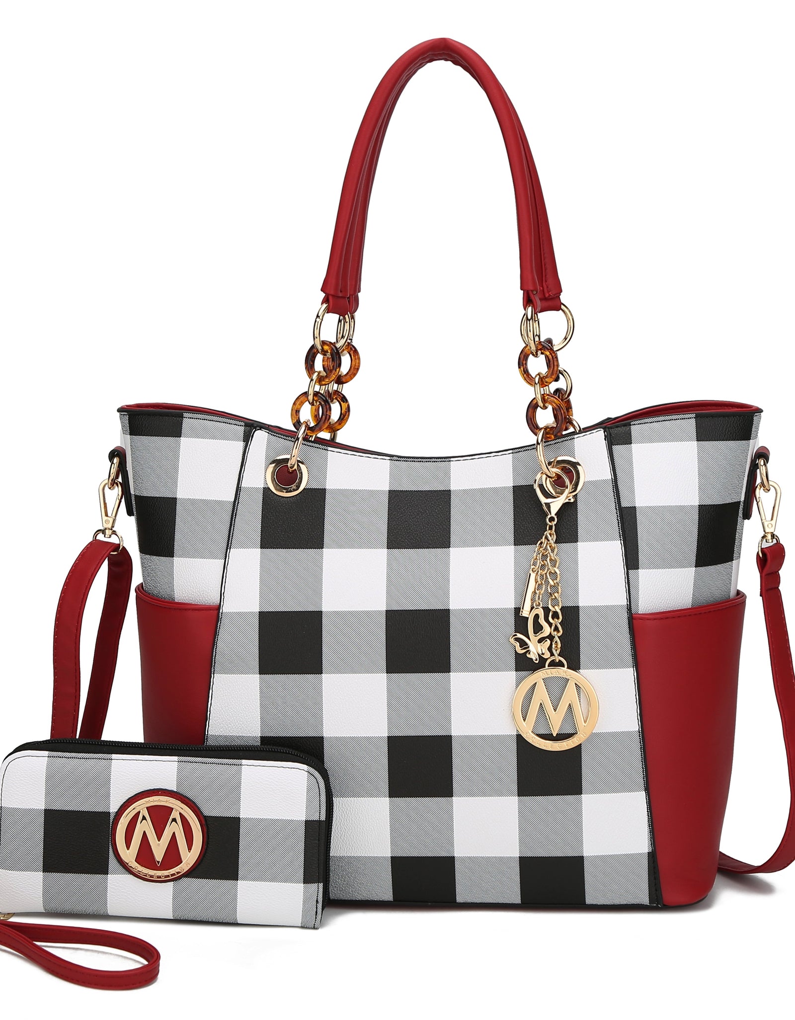 Bonita Tote Bag and Wallet Set by MKF Collection by Mia K.
