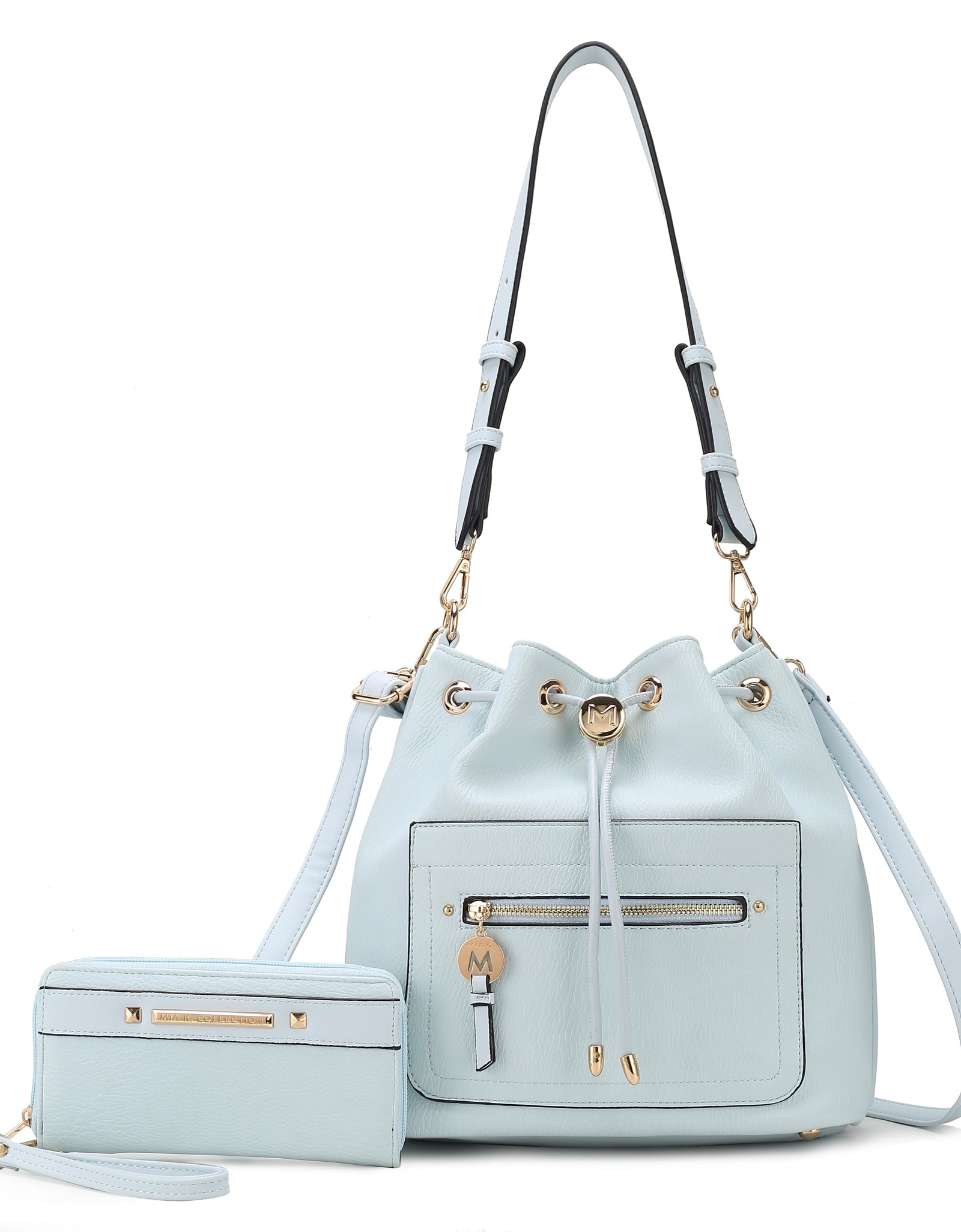 Larissa Bucket Bag and Wallet Set by MKF Collection by Mia K.