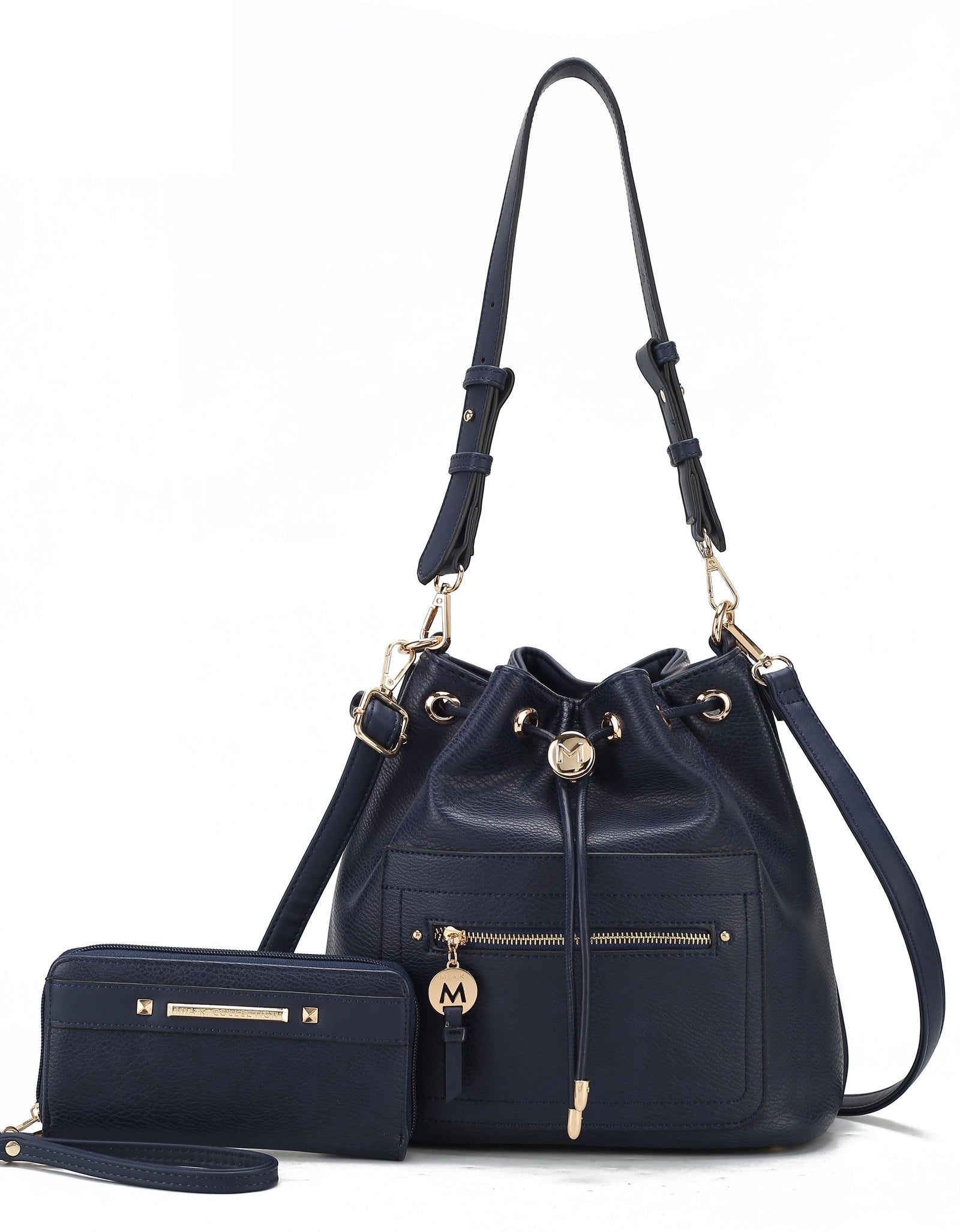 Larissa Bucket Bag and Wallet Set by MKF Collection by Mia K.
