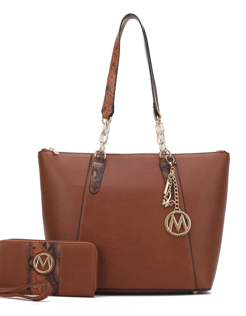 Load image into Gallery viewer, Ximena Tote Bag and Wallet Set by MKF Collection by Mia K.
