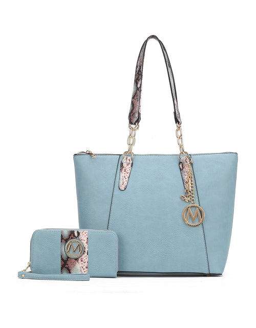 Load image into Gallery viewer, Ximena Tote Bag and Wallet Set by MKF Collection by Mia K.
