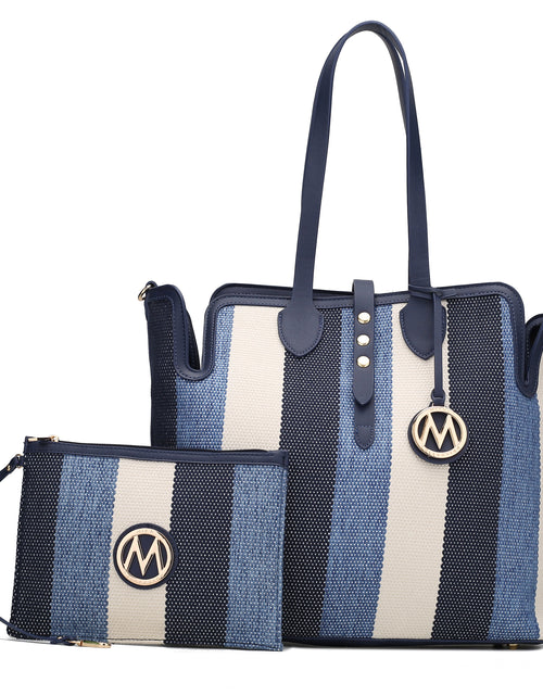 Load image into Gallery viewer, Juliana Tote Bag and Wristlet Set by MKF Collection by Mia K.
