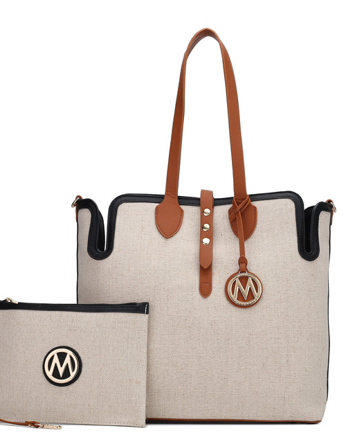 Load image into Gallery viewer, Juliana Tote Bag and Wristlet Set by MKF Collection by Mia K.
