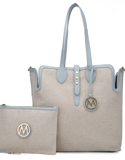 Load image into Gallery viewer, Juliana Tote Bag and Wristlet Set by MKF Collection by Mia K.
