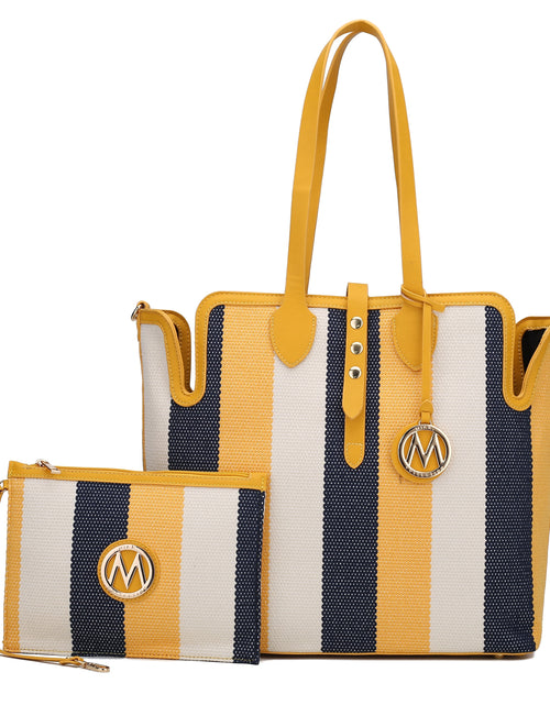 Load image into Gallery viewer, Juliana Tote Bag and Wristlet Set by MKF Collection by Mia K.

