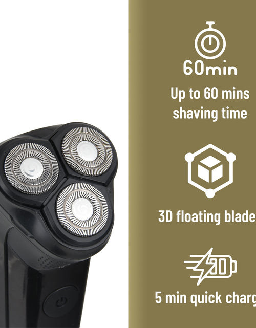 Load image into Gallery viewer, Mario Lopez Men's Rechargeable Electric Shaver by Pursonic
