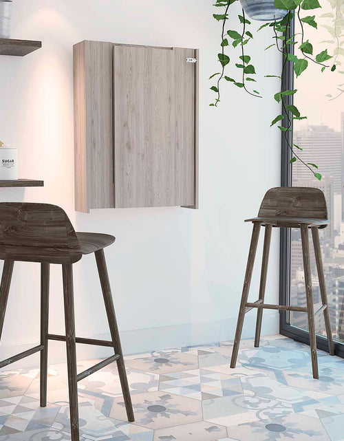 Load image into Gallery viewer, Dalton Foldable Desk, One Shelf With Divisions by FM FURNITURE
