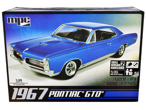 Load image into Gallery viewer, Skill 2 Model Kit 1967 Pontiac GTO 1/25 Scale Model by MPC
