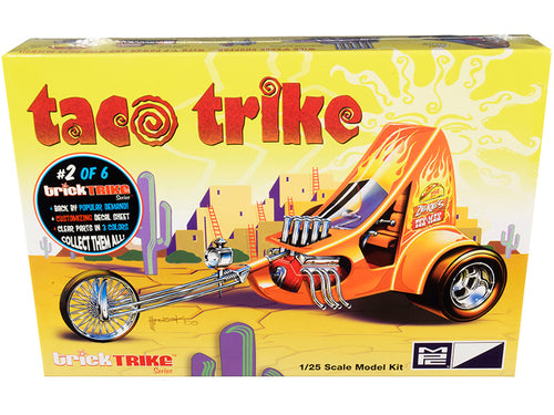 Load image into Gallery viewer, Skill 2 Model Kit Taco Trike "Trick Trikes" Series 1/25 Scale Model by MPC
