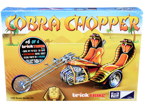 Load image into Gallery viewer, Skill 2 Model Kit Cobra Chopper "Trick Trikes" Series 1/25 Scale Model by MPC
