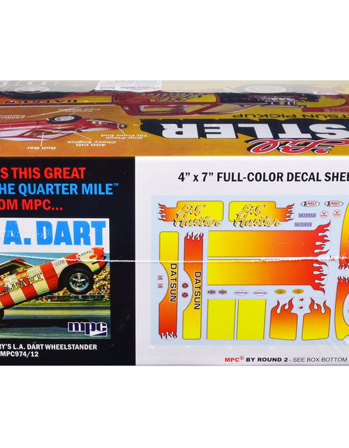 Load image into Gallery viewer, Skill 2 Model Kit 1975 Datsun Pickup Truck "Lil Hustler" 1/25 Scale Model by MPC
