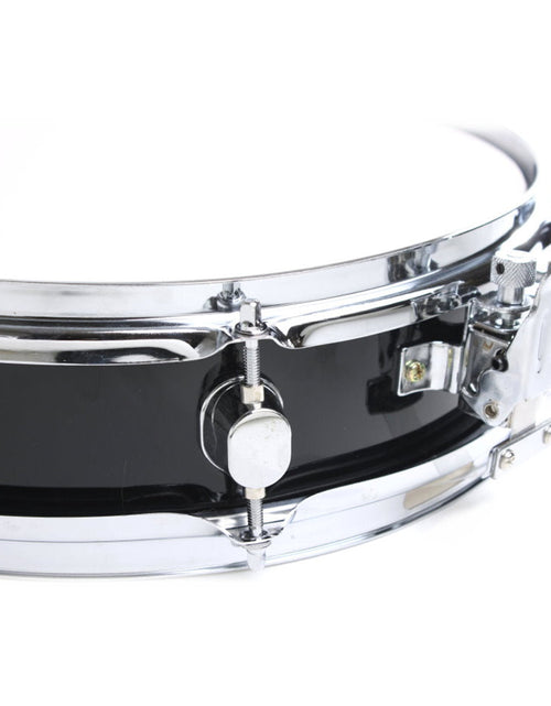 Load image into Gallery viewer, Piccolo Snare Drum 13" x 3.5" by GRIFFIN - 100% Poplar Wood Shell Black PVC &amp; White Coated Drum Head by GeekStands.com

