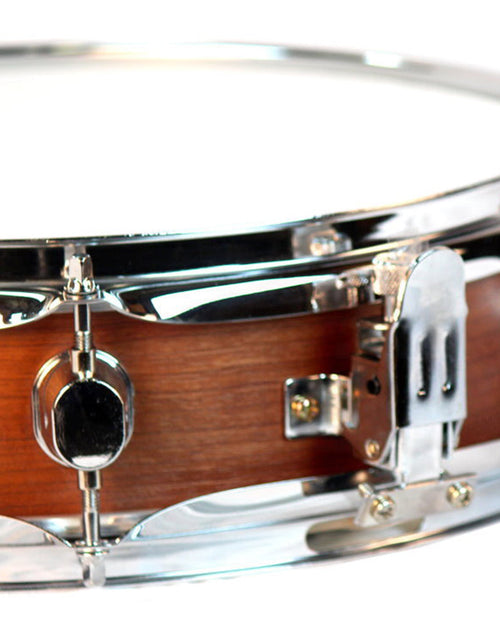 Load image into Gallery viewer, Piccolo Snare Drum 13" x 3.5" by GRIFFIN - 100% Poplar Wood Shell Hickory Finish &amp; Coated Drum Head by GeekStands.com
