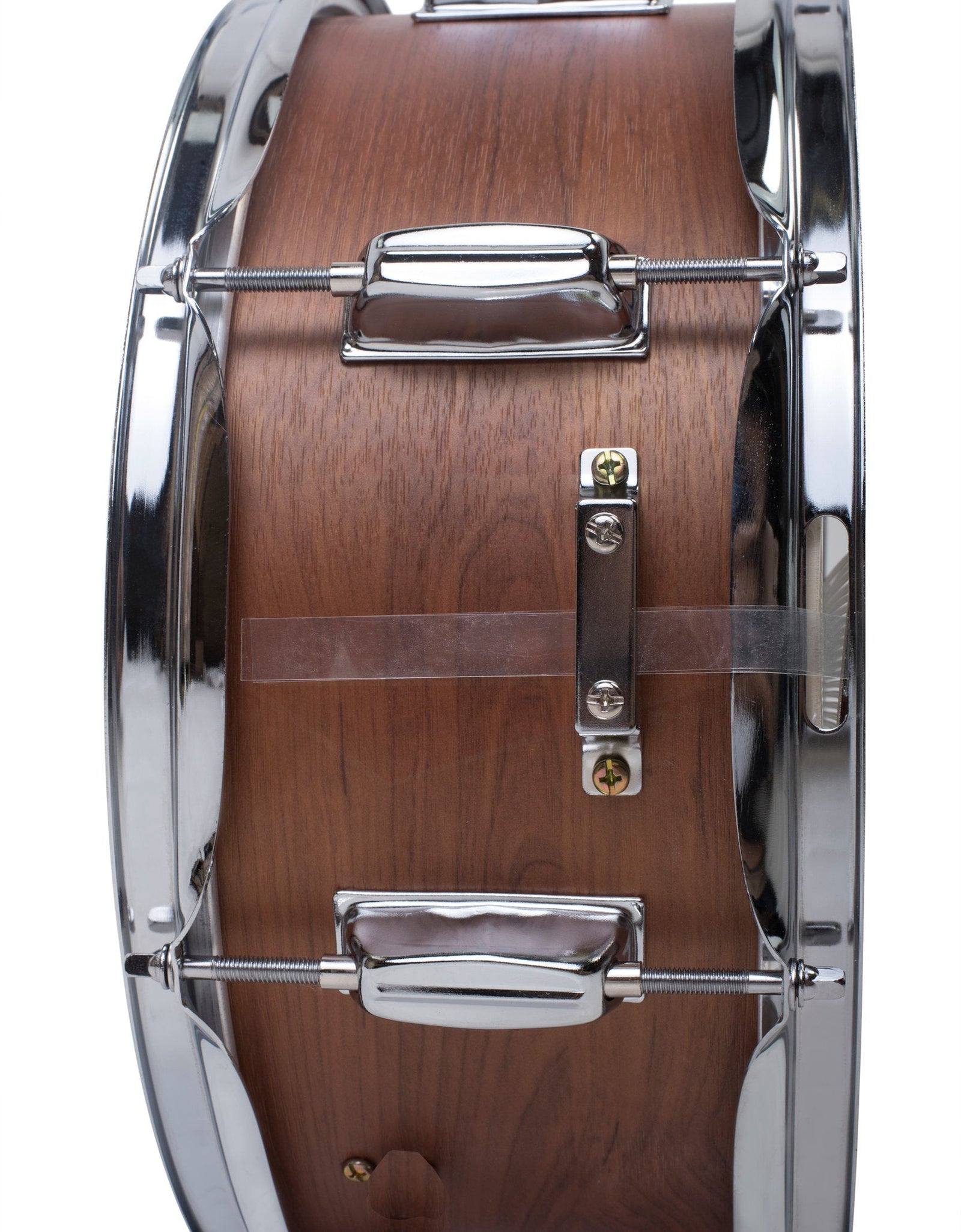 GRIFFIN Snare Drum - Poplar Wood Shell 14" x 5.5" with Flat Hickory PVC - 8 Metal Tuning Lugs & Snare Strainer Throw Off - Percussion Instrument Kit by GeekStands.com