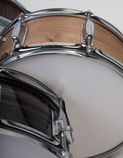 Load image into Gallery viewer, Oak Wood Snare Drum by GRIFFIN - PVC on Poplar Wood Shell 14" x 5.5" - Percussion Musical Instrument with Drummers Key for Students &amp; Professionals by GeekStands.com
