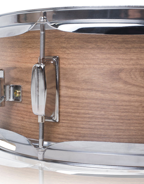 Load image into Gallery viewer, Oak Wood Snare Drum by GRIFFIN - PVC on Poplar Wood Shell 14" x 5.5" - Percussion Musical Instrument by GeekStands.com
