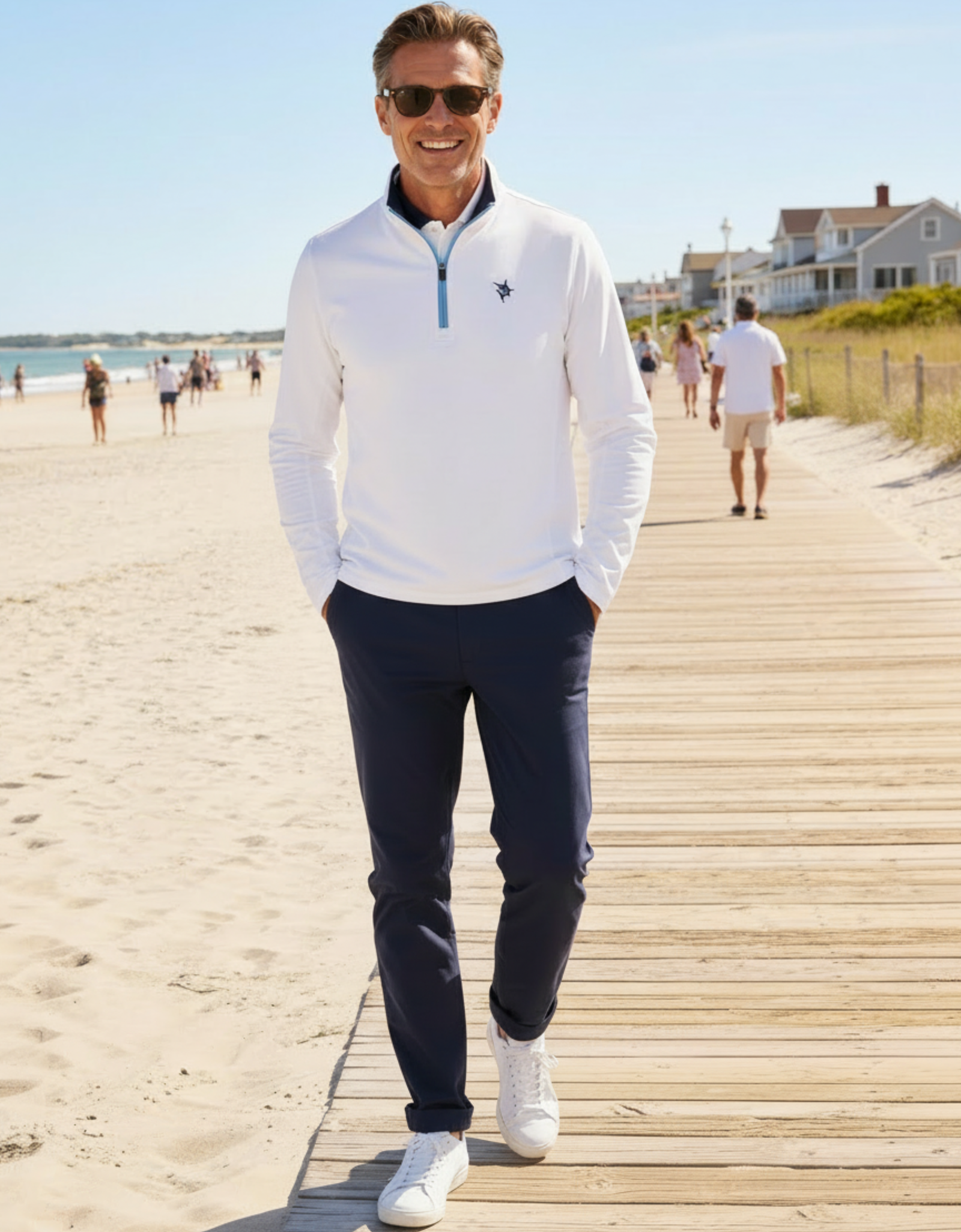 Montauk Quarter Zip Midweight Comfort
