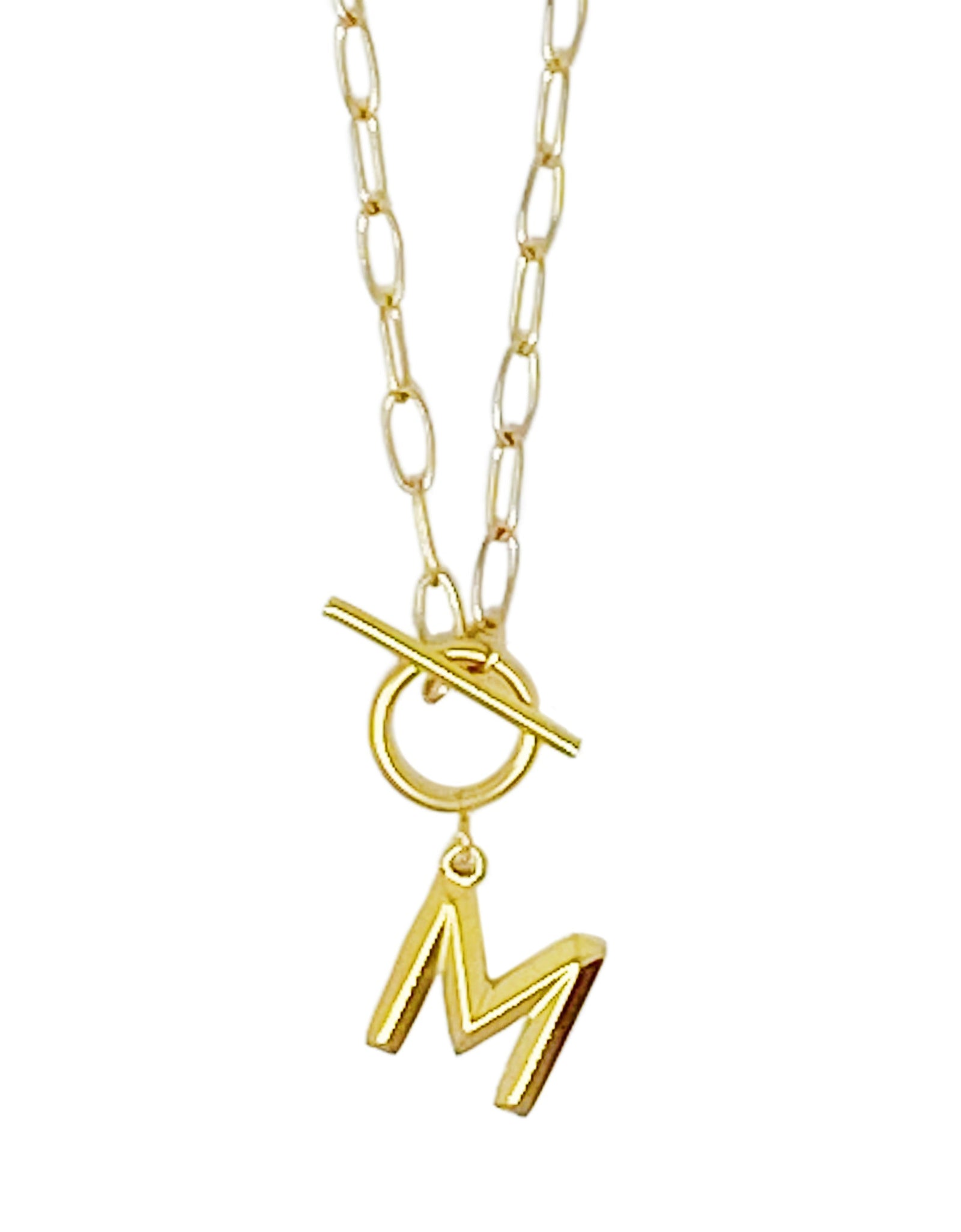 Modern Classic Initial Necklace by Ellisonyoung.com