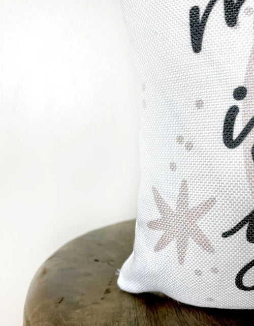 Load image into Gallery viewer, Magic is in You Moon and Stars | Throw Pillow Cover  | Baby Nursery Decor | Baby Shower Decorations | Nursery Pillow | Gift Ideas by UniikPillows
