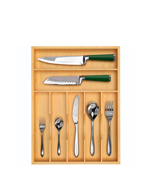 Load image into Gallery viewer, Silverware tray 7 Slots by Royal Craft Wood
