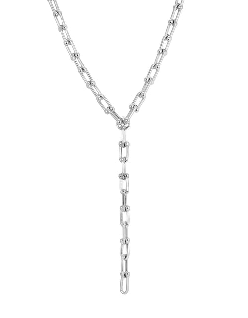 Load image into Gallery viewer, Margaux Lariat Necklace by eklexic jewelry
