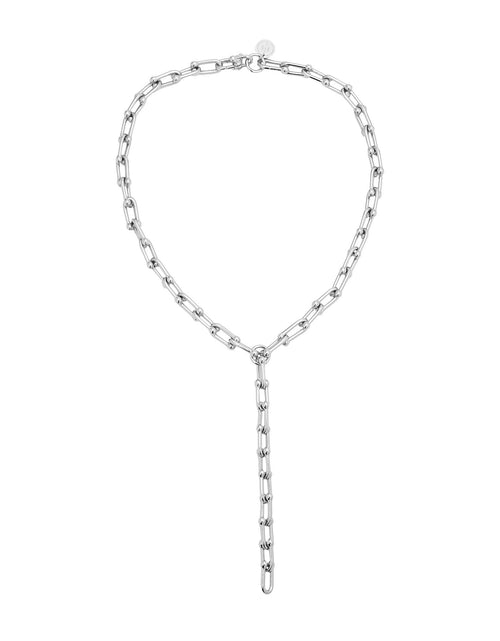 Load image into Gallery viewer, Margaux Lariat Necklace by eklexic jewelry
