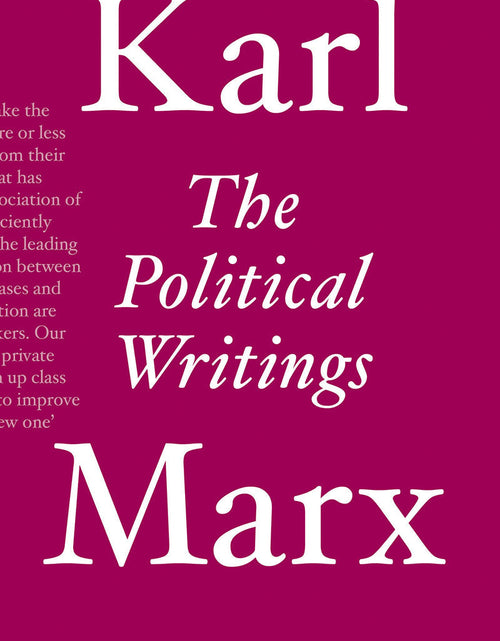 Load image into Gallery viewer, The Political Writings – Karl Marx by Working Class History | Shop
