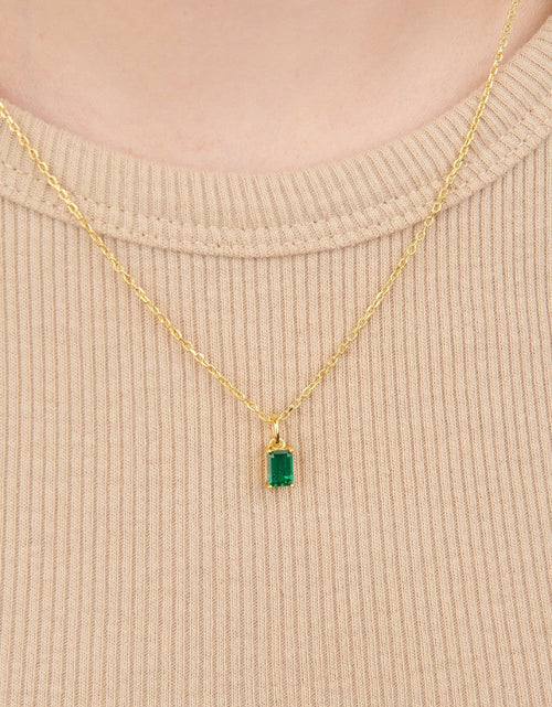 Load image into Gallery viewer, Birthstone Necklace - May by Little Sky Stone
