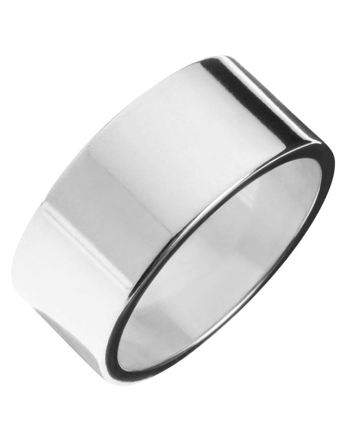 Load image into Gallery viewer, Men's 9.5MM Flat Ring by eklexic jewelry
