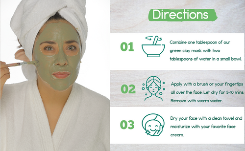 Load image into Gallery viewer, Green Clay Mask by BeNat
