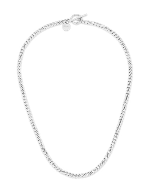 Load image into Gallery viewer, Micro Link Curb Chain Convertible Lariat by eklexic jewelry
