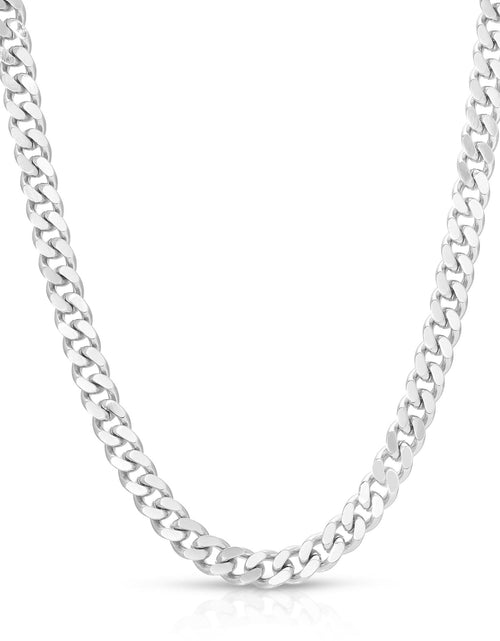 Load image into Gallery viewer, Micro Link Curb Chain Necklace by eklexic jewelry
